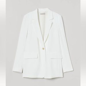 NWT white H&M blazer